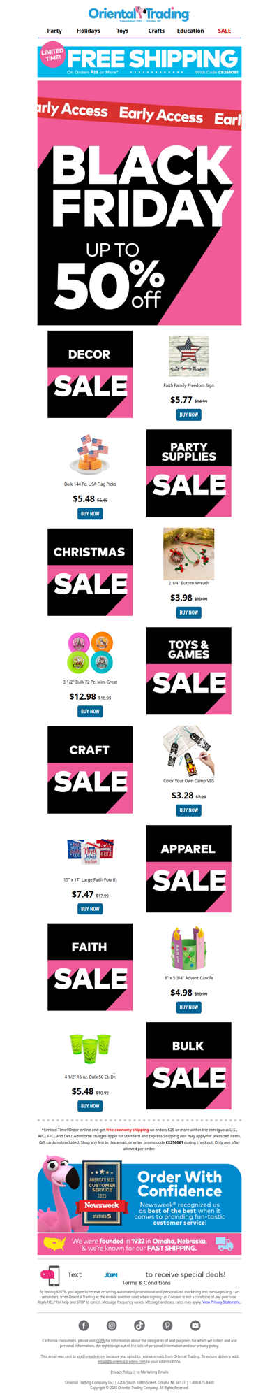 There's Still Time to Save up to 50% on Our Black Friday Early Access Sale! 😱