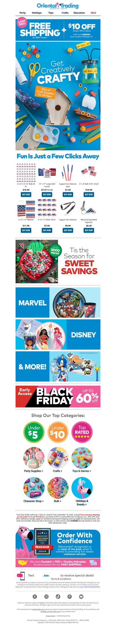 👋 Going… Going… Almost Gone. Last Day for Free Shipping + $10 Off!