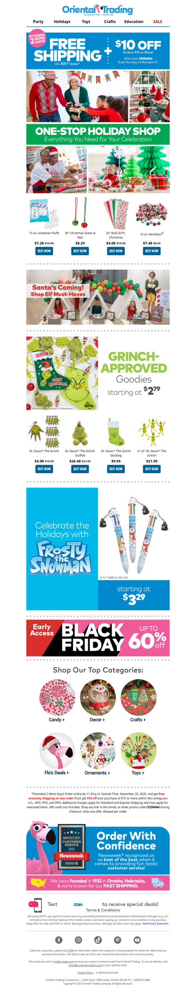 🚨 Free Shipping + $10 Off Extended 2 More Days! 🚨