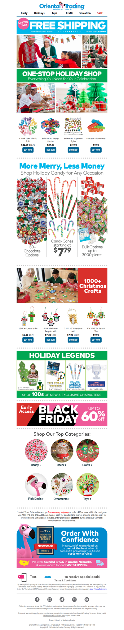 Ho Ho Host Memorable Events with Holiday Party Supplies!