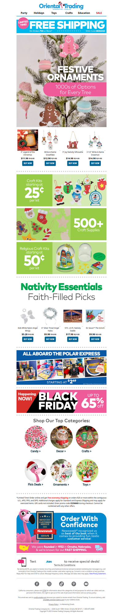 We Have Ornaments for Every Tree! 🎄