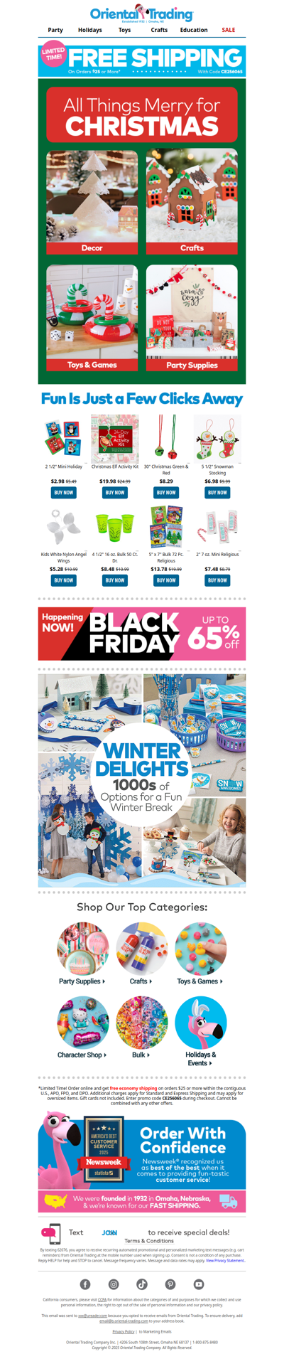 🎄 Holiday Savings Inside! Free Shipping on Christmas & More!