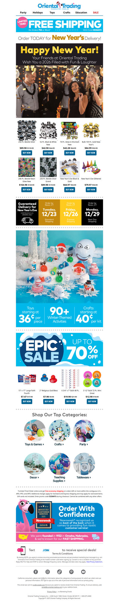 🌟Order Today for Guaranteed Delivery for New Year's!