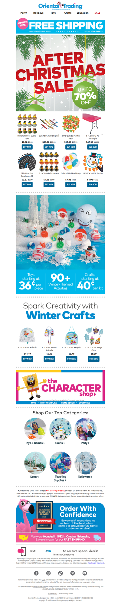 End the Year With Up to 70% Off Christmas! 🙌​