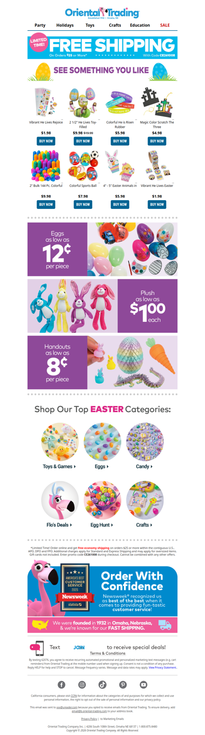 Crack Open 🐣 These Exclusive Easter Deals