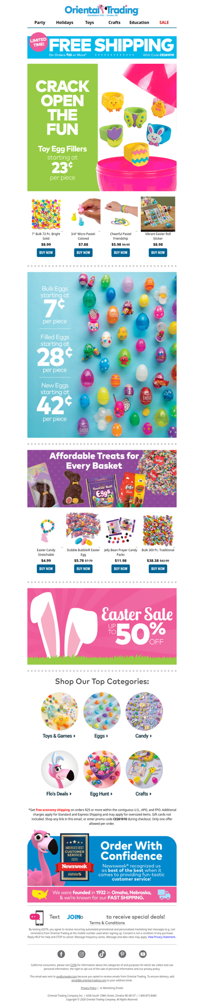 Get Hopping on Easter Shopping!​