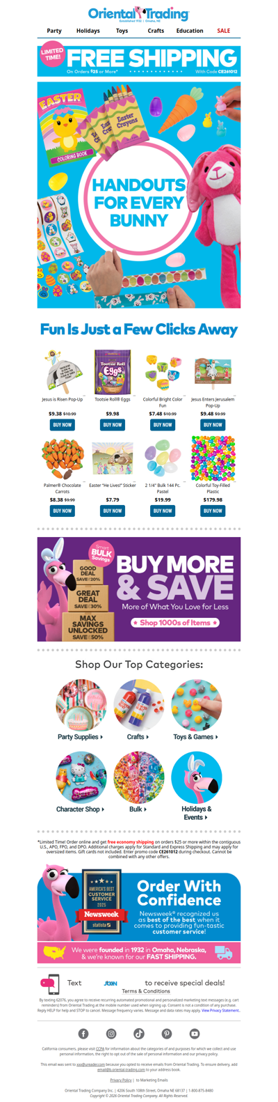 Easter Fun & Savings You Carrot Believe😱