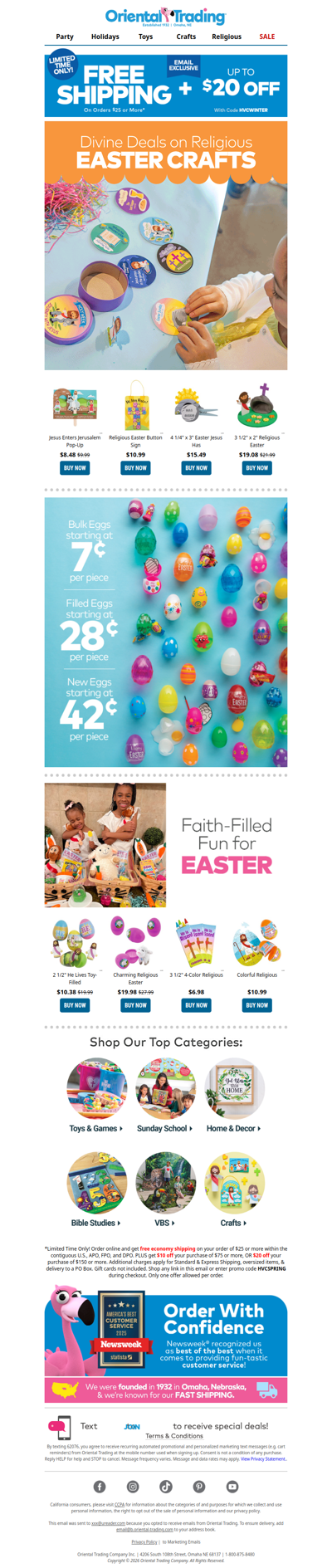✝️🐣 Faith, Fun & Easter Crafts Inside🐣✝️