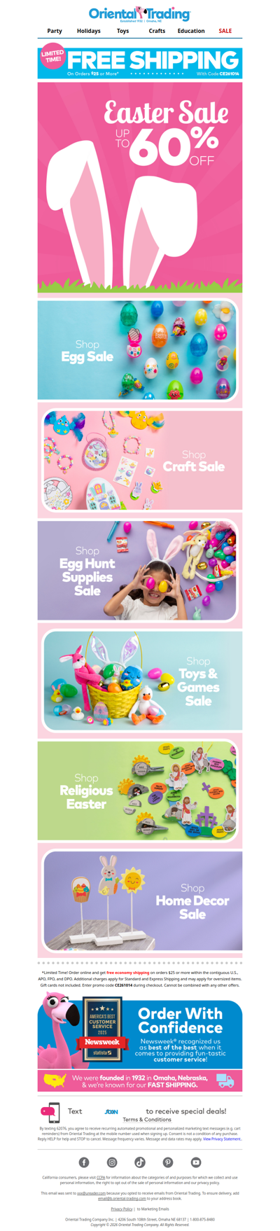 Hop Into Our Easter Sale 🐇