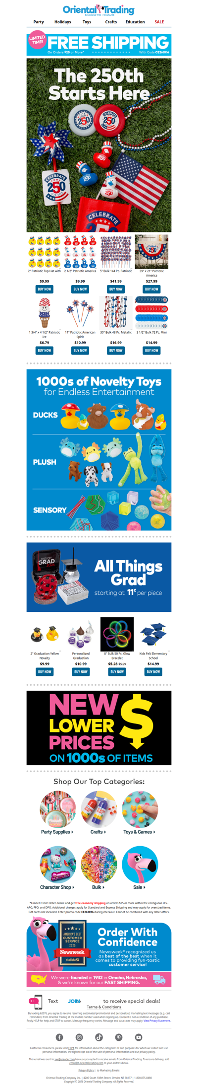 Stars, Stripes & 250 Years 🎉 Get Ready to Celebrate