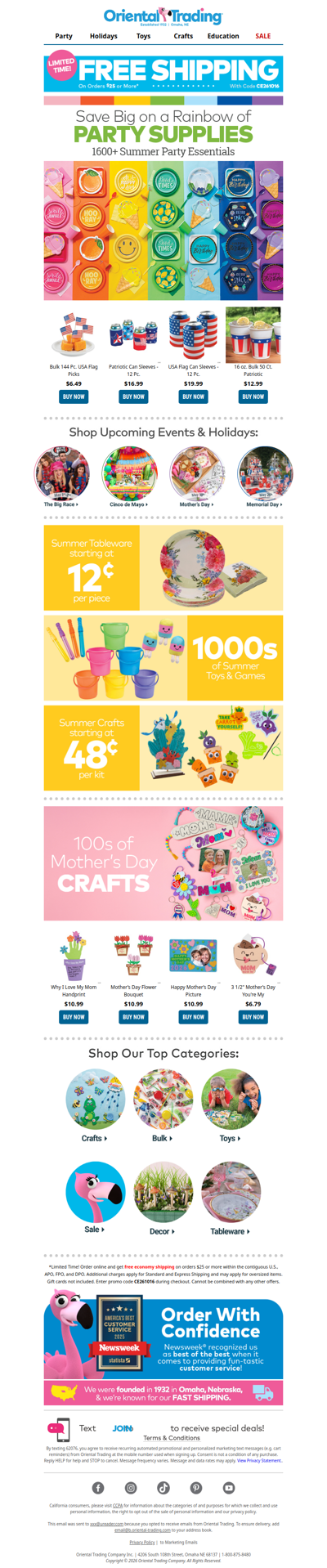 🎉 Unleash the Fun with Our Party Supplies & More!