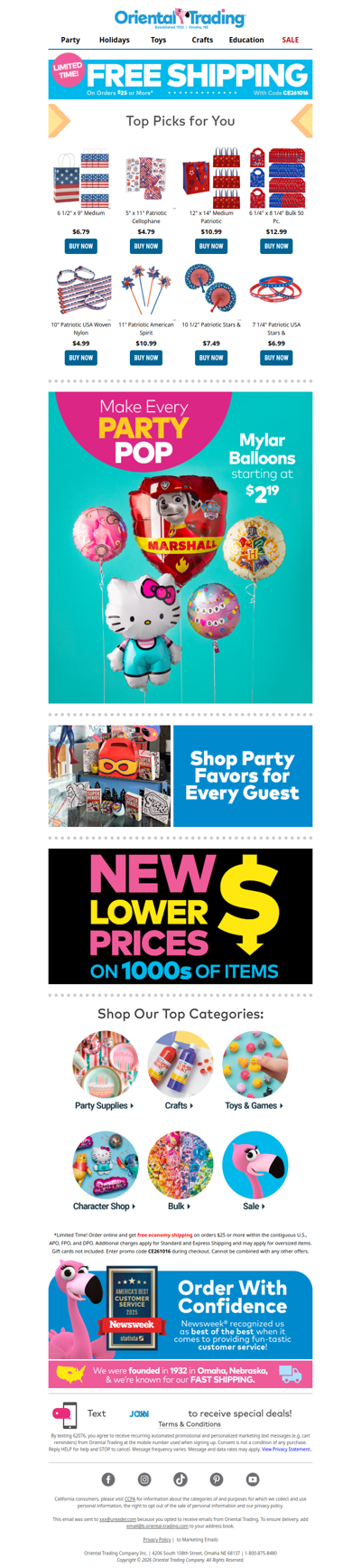 🛍️ Your One-Stop-Shop for All Things Festive & Fun!