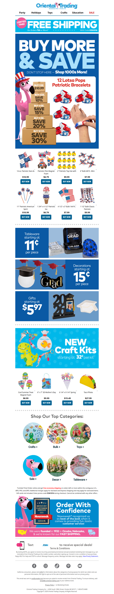 Save Big on Red, White & Blue ⭐