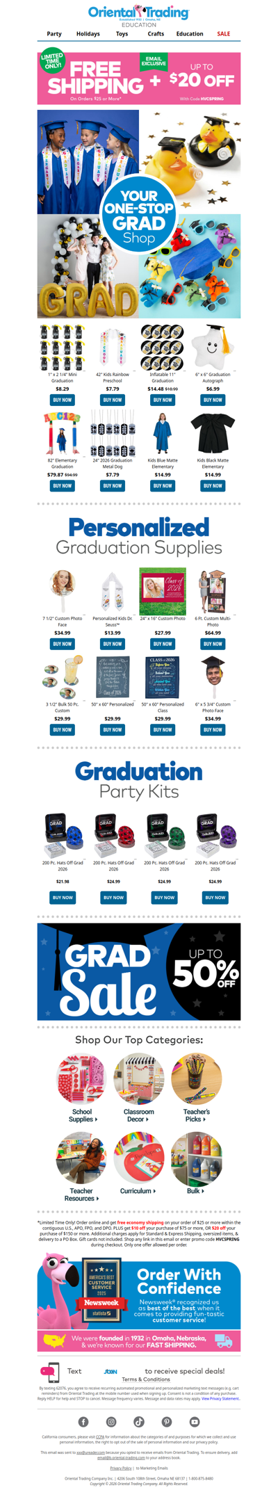Savings Every Graduate Will Love 🎓