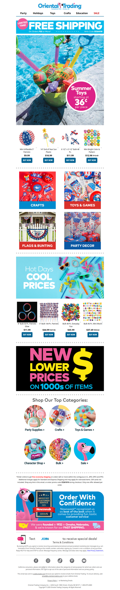 Sunshine, Savings & Summer Fun ☀️