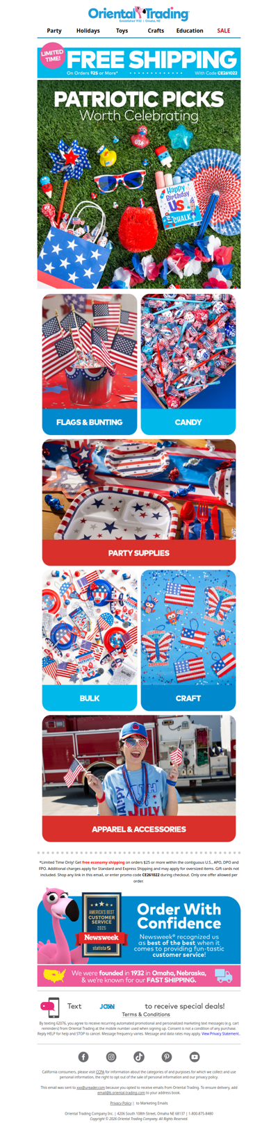 Everything You Need for a Star-Spangled Celebration ❤️💙​