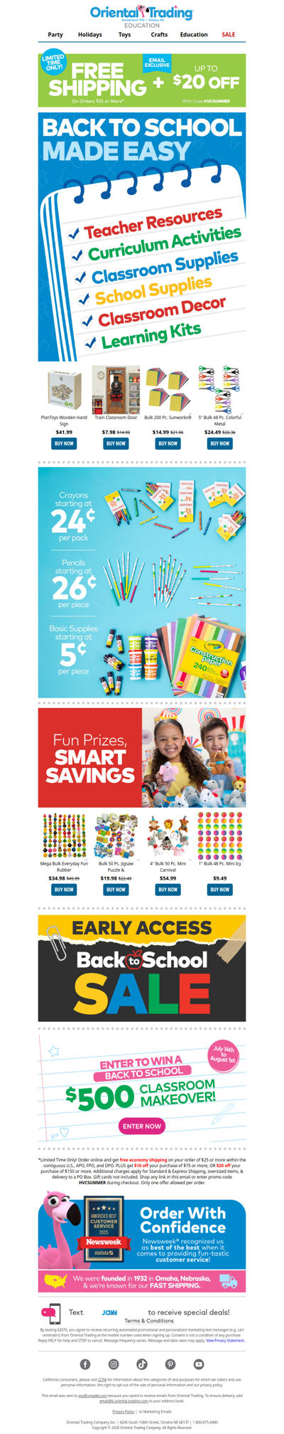 Your Back-to-School Checklist Starts Here ✔️