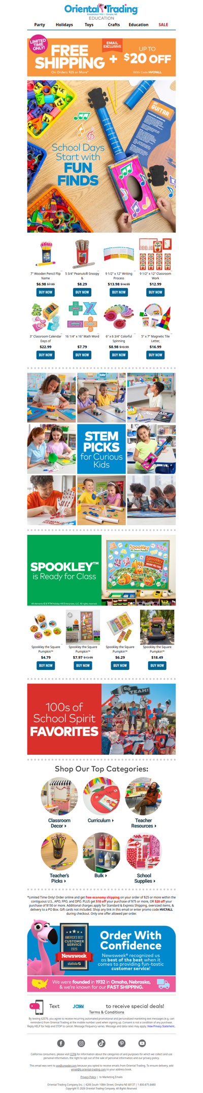 School is *Almost* Here! 🔔 Shop & Save on Classroom Essentials!
