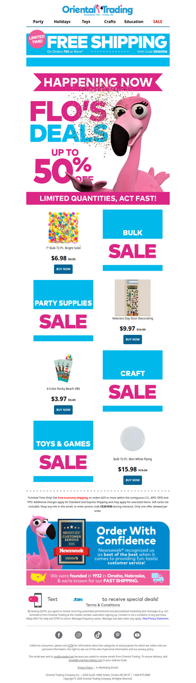 Flo's Deals You DON'T Want to Miss🚨