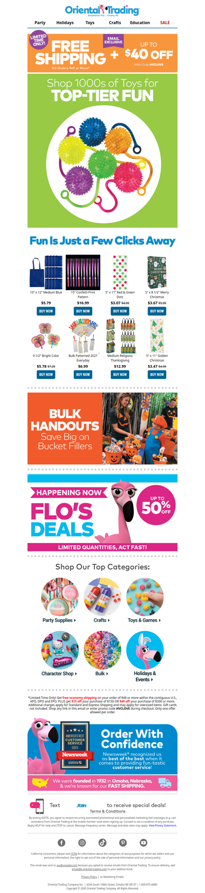 🛒 A Cart Full of Savings, PLUS Up to $40 Off!