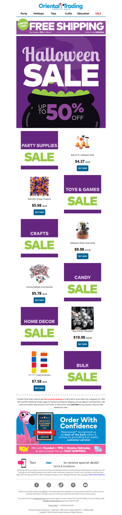 🎃 Something Spooky This Way Comes… 50% Off!