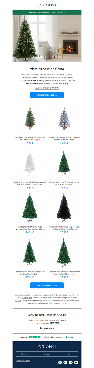 Nueva colección de Árboles de Navidad 🎄