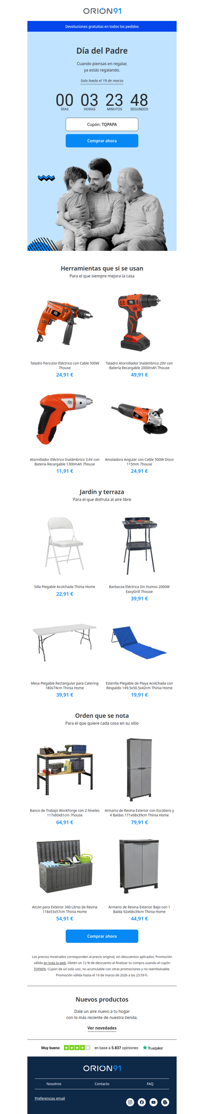 Hoy termina el -12% extra