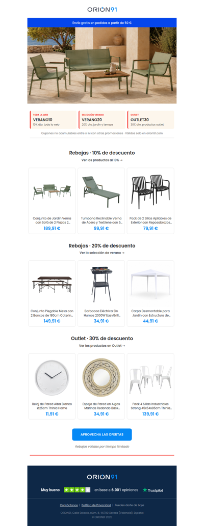 Rebajas de Verano · Hasta el -30% de descuento ya disponible