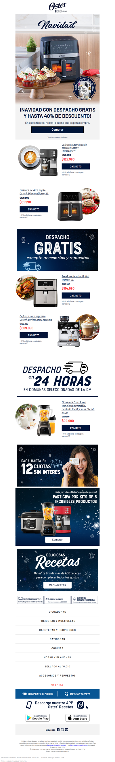 🚀Aprovecha hasta 40% de descuento + 10% adicional con el cupón: navidad10 🎟️