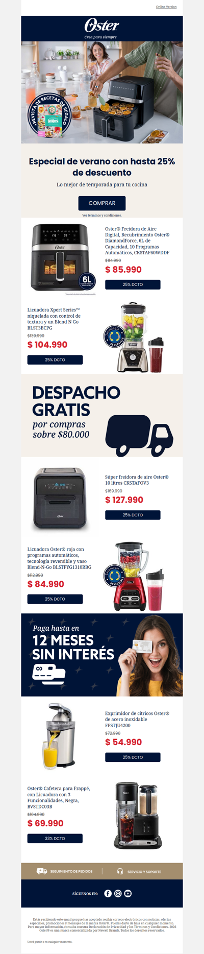 ☀️ Especial de verano: hasta 25% off