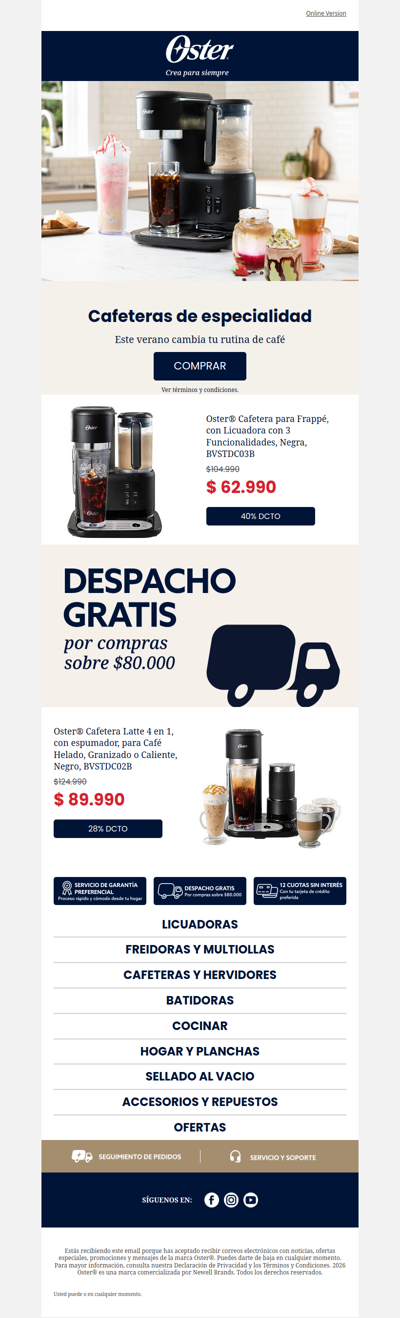 ☕ Sube de nivel tu café este verano