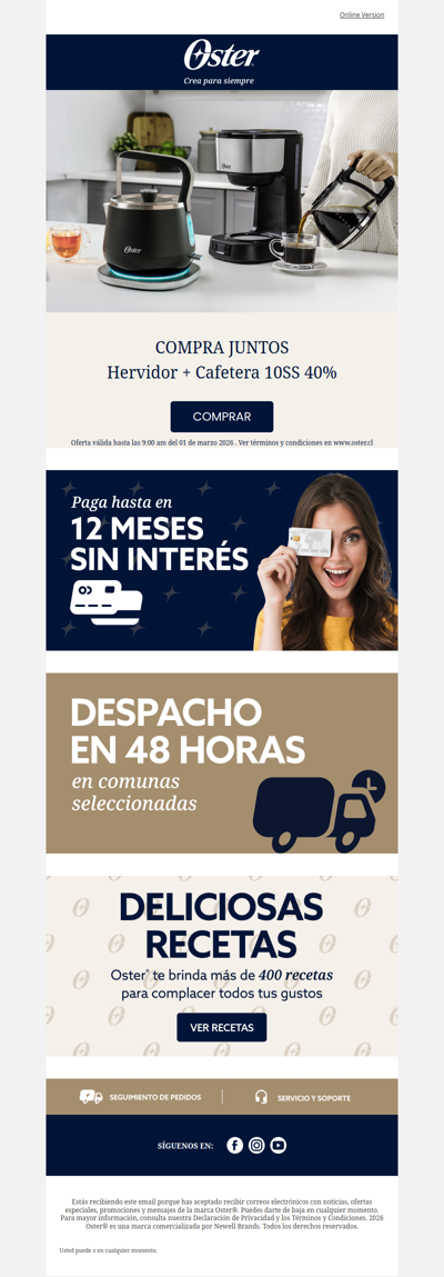 ☕ Llévate esta cafetera con 40% dcto