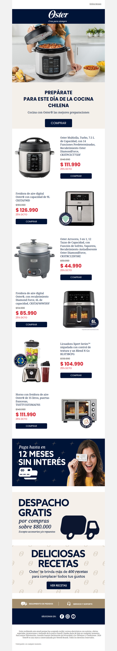 🍲 Celebra el sabor de Chile hoy