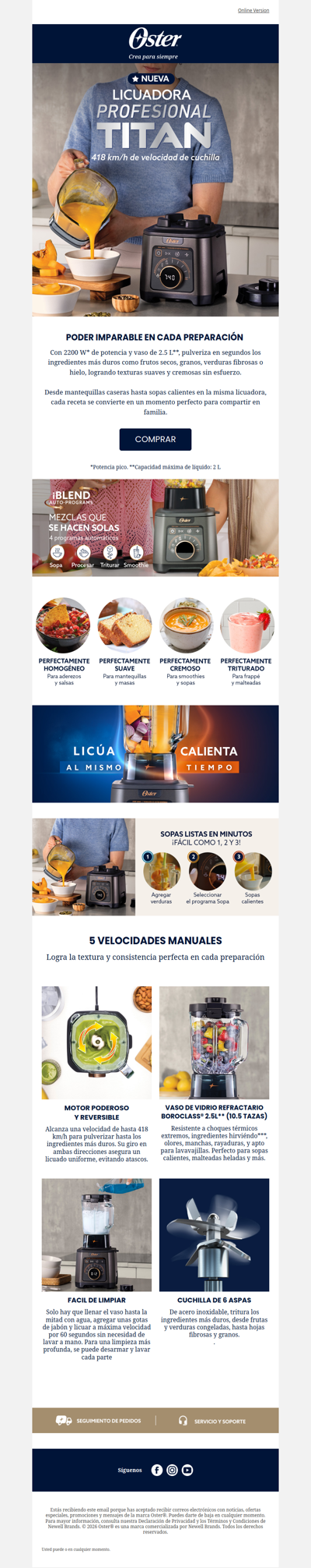 🌪️Gran lanzamiento Licuadora TITAN 2200w de potencia