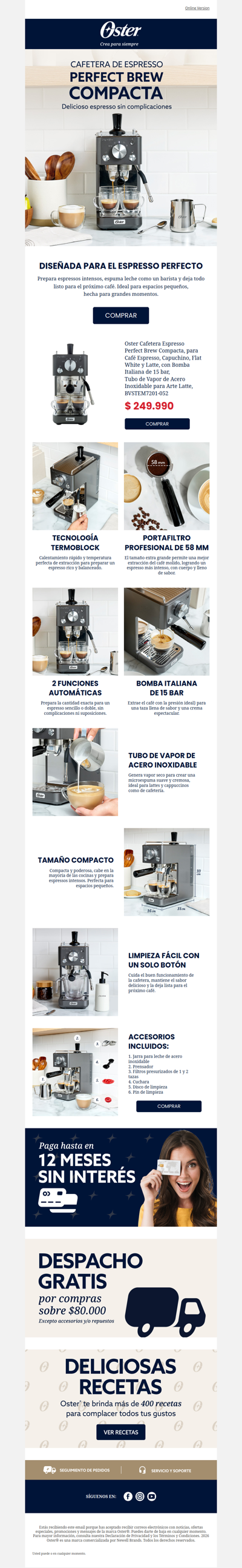 Lanzamiento Perfect brew