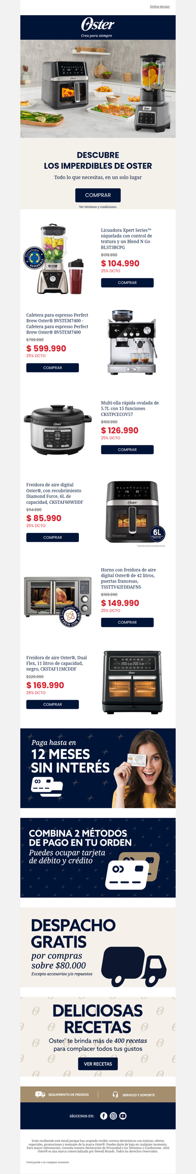 Imperdibles hasta 25% 🔥