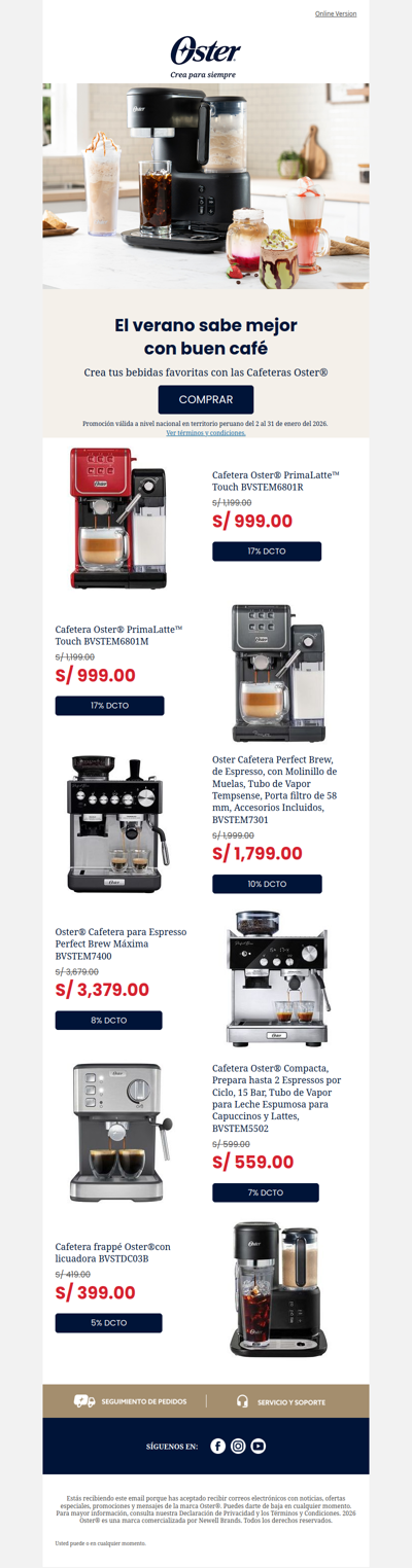 ☕ Café fresco para un verano delicioso