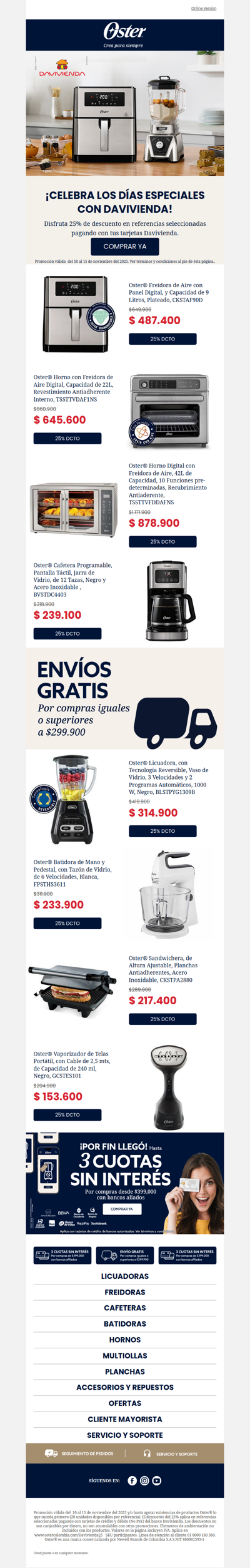 Días de Descuento Davivienda! 🛍️🤩