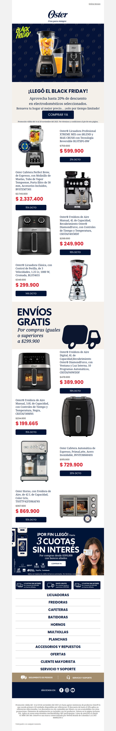 🖤 Llegó el Black Friday