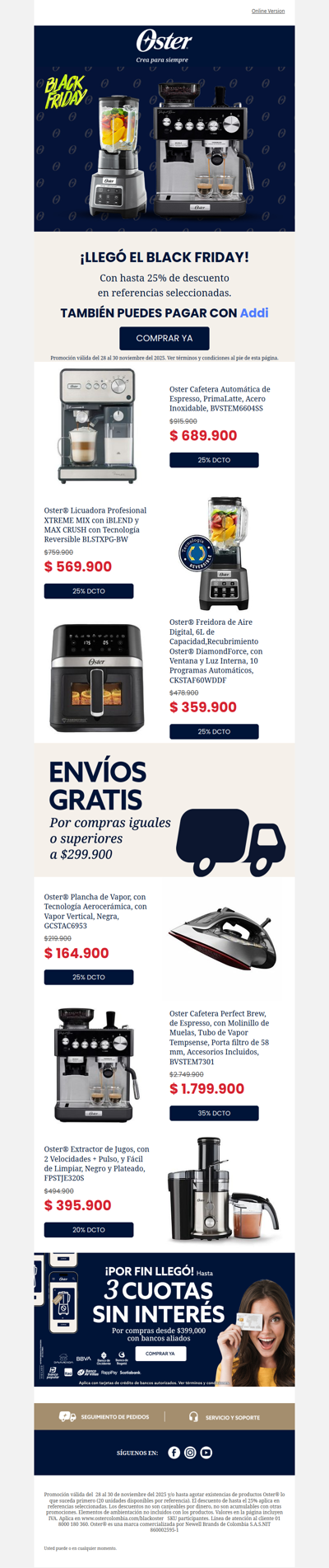 🔥¡Llegó el Black Friday + envío gratis