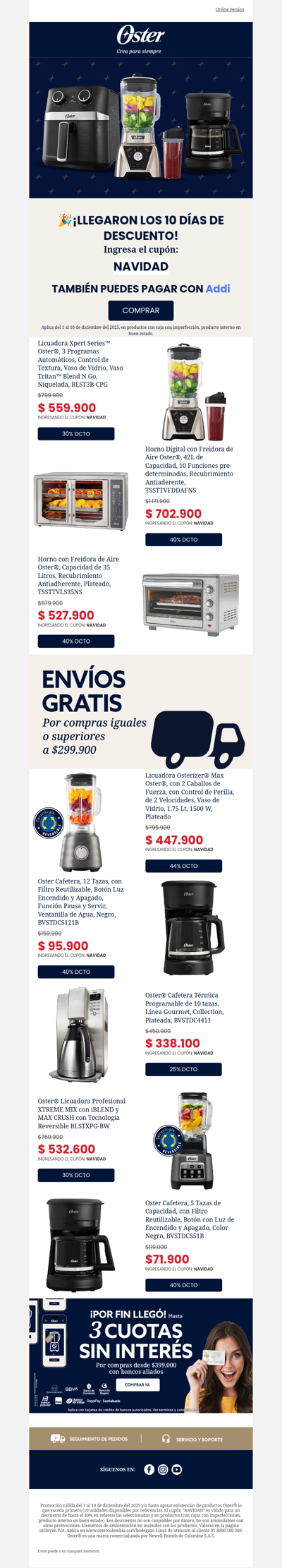 ⏳¡Últimas horas con hasta 40% de descuento!