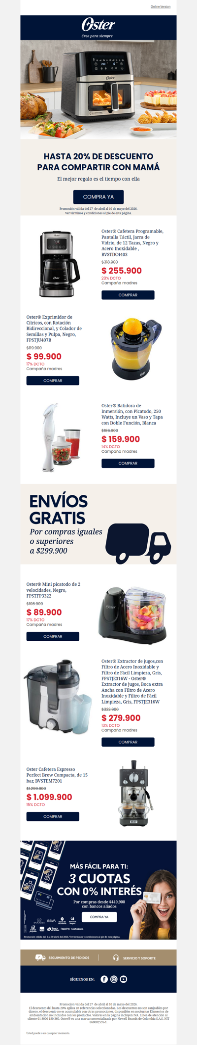 El mejor regalo es el tiempo con mamá