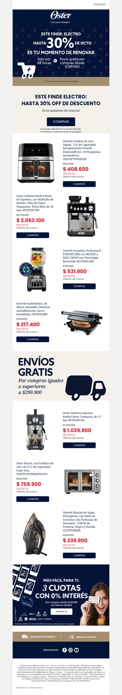Solo por 48 horas hasta 30%