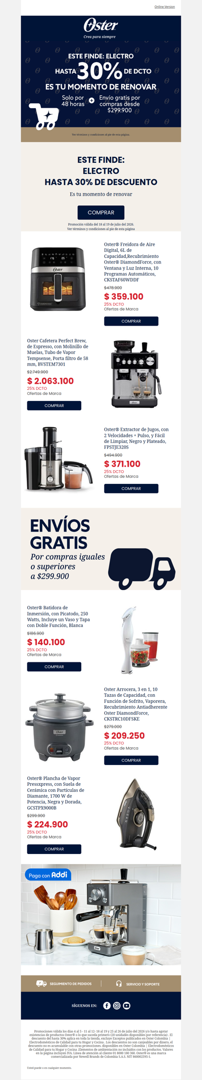Solo por 48 horas hasta 30%
