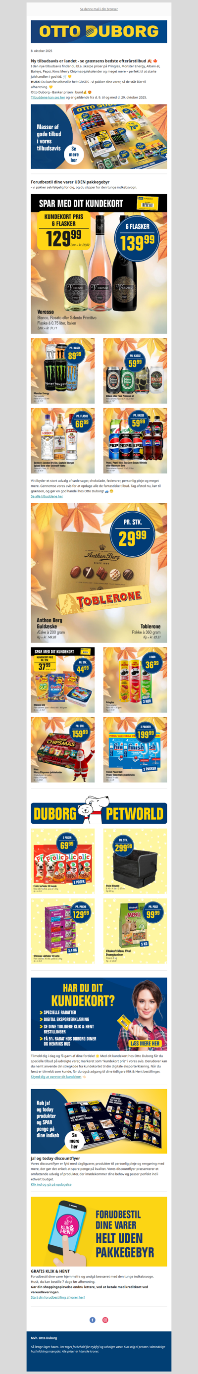 Ny avis fyldt med de fedeste efterårstilbud 🍁 😁