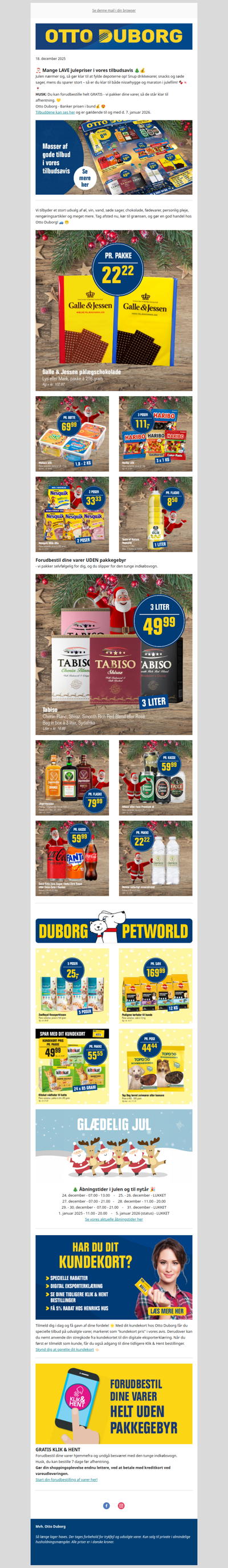 Julen nærmer sig, og de gode tilbud venter🎄🛒