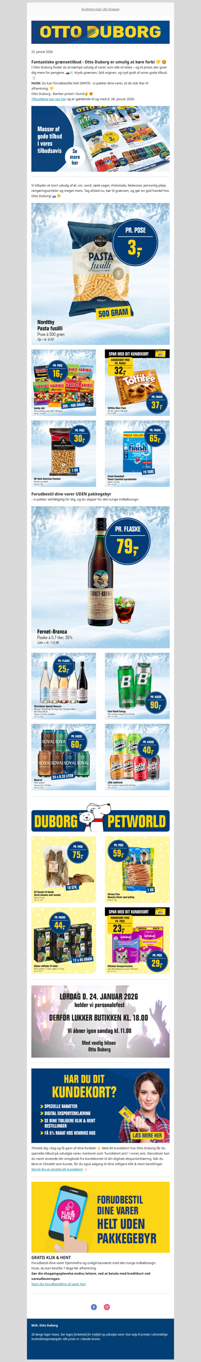 Gå ikke glip af chancen for at sikre dig vores fantastiske tilbud 🤩 🛒