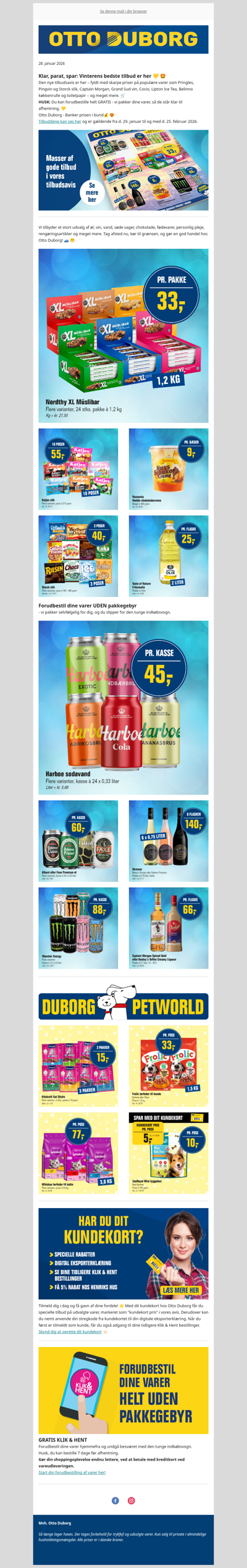 Ny avis = Nye stærke vintertilbud til dig ⛄️ 😍