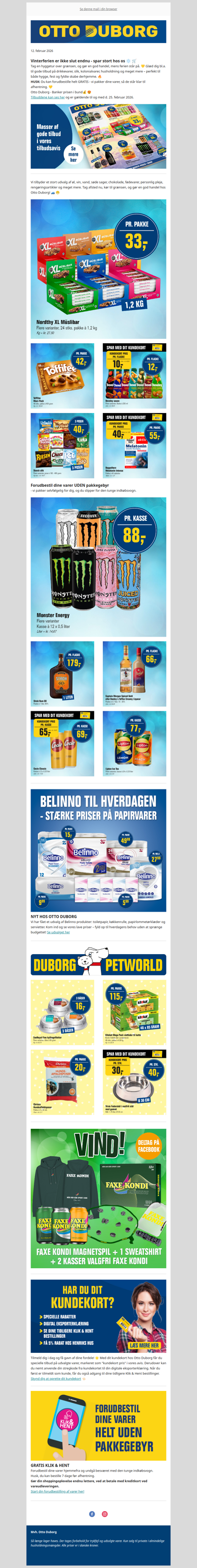 Vinterferie = hyggelig grænsehandel og lave priser 🛒 💛