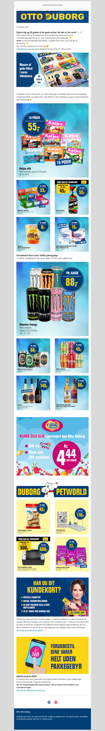 Skynd dig, før de gode priser løber væk! 🛒 🤩